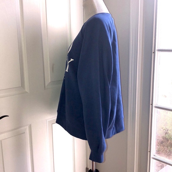 Old Navy Sea Blue White Logo Crewneck Sweatshirt size XL - Picture 11 of 16